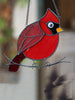 Red Feathered Bird