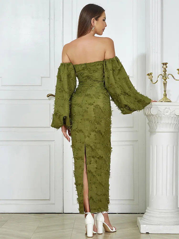 Sexy Strapless Long Evening Gown