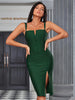 Fitted Strapless Bandage Dress