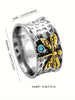 Aquamarine Insect Ring