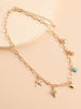 Spiral Shell Seastar Necklace