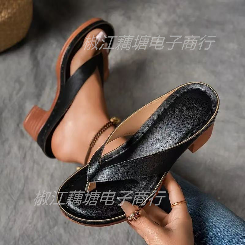 SoleComfort | 🌺2025 new Orthopaedic sandals with thick heel