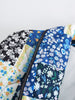 Floral Patchwork Print Lapel Pocket Jacket