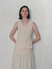 Loose-Fit Casual V-Neck Split Tank