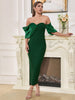 Sexy Off-Shoulder Evening Gown