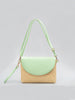 Detachable Shoulder Strap Grass Woven Clutch