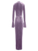Asymmetric Neckline Fitted Dress