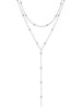 Geometric Tassel Bead Necklace