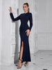 Simple Chic Hollow Back Bodycon Dress