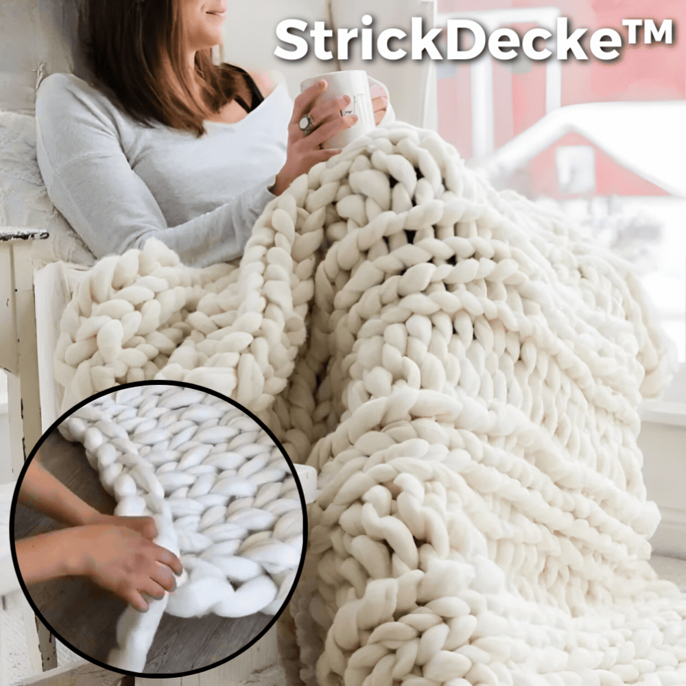 50% DISCOUNT | StrictDecke™ | Knit your own blanket!