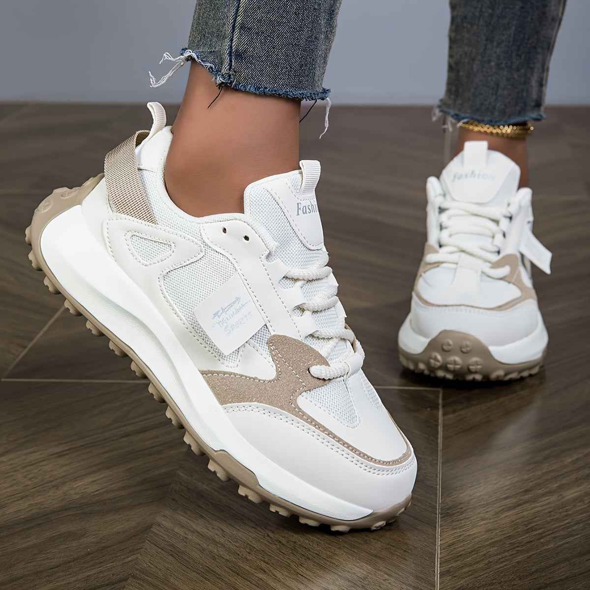 OrthoFlex™ | Ergonomic lace-up shoes for women with soft soles