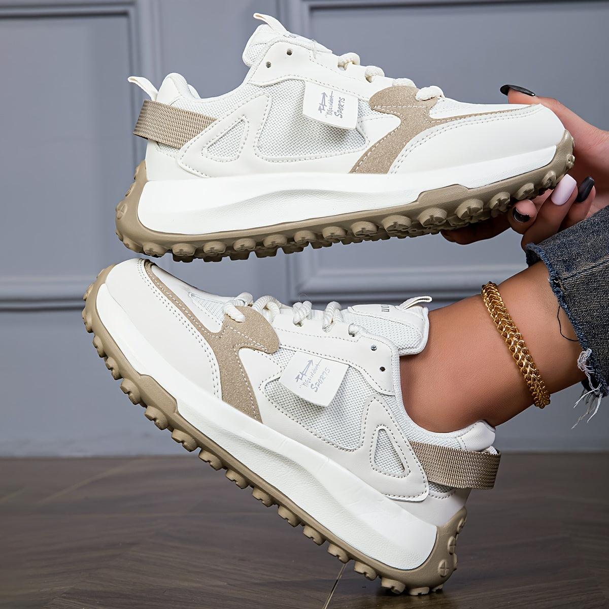 OrthoFlex™ | Ergonomic lace-up shoes for women with soft soles