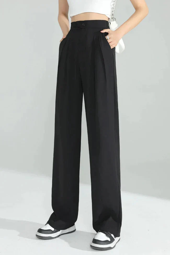 Pantsy™ | Elegant and comfortable wide creased trousers