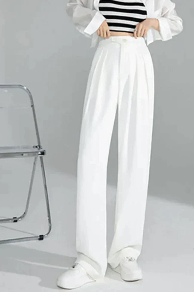 Pantsy™ | Elegant and comfortable wide creased trousers