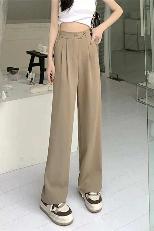 Pantsy™ | Elegant and comfortable wide creased trousers