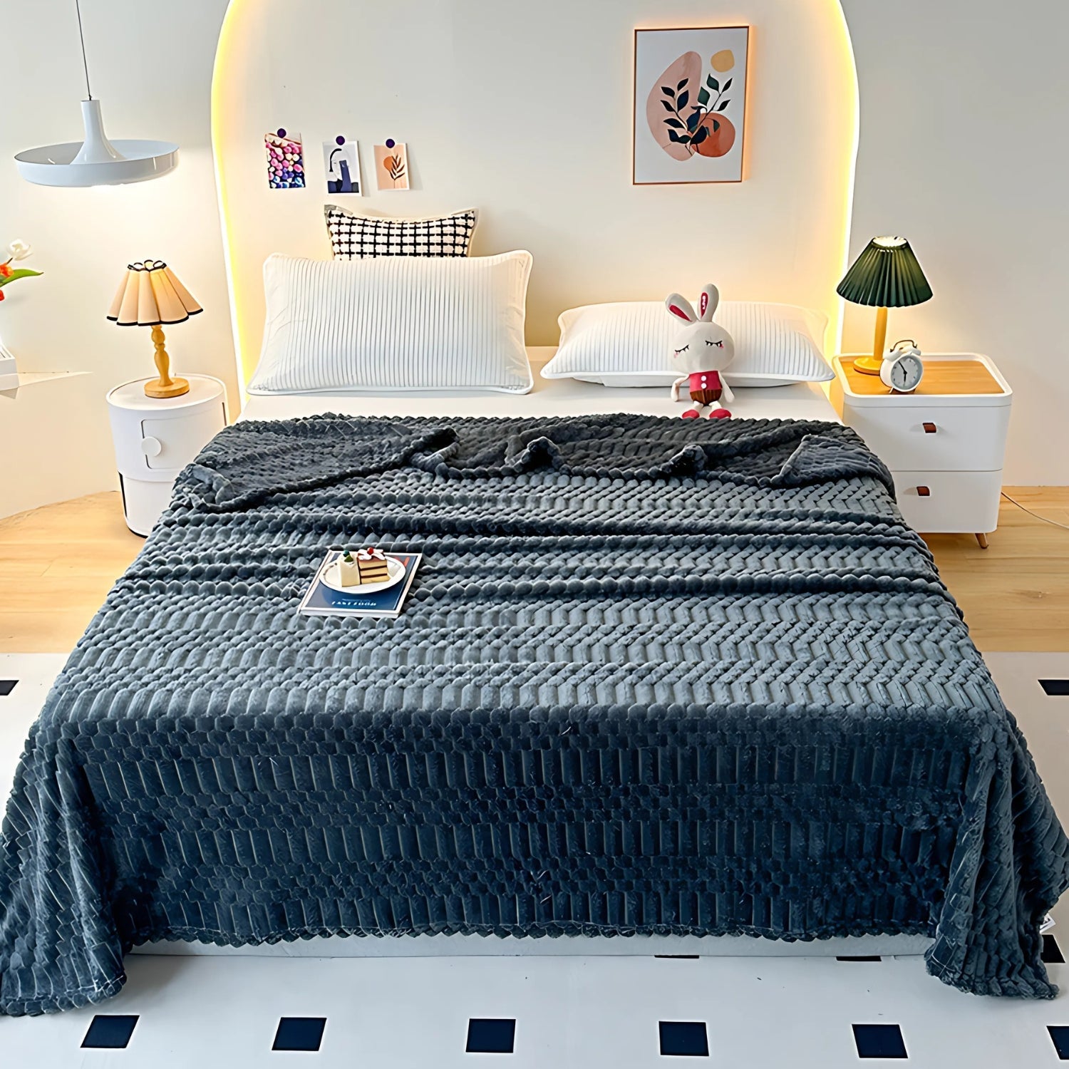 Pebble Touch Ultra Soft Throw Blanket