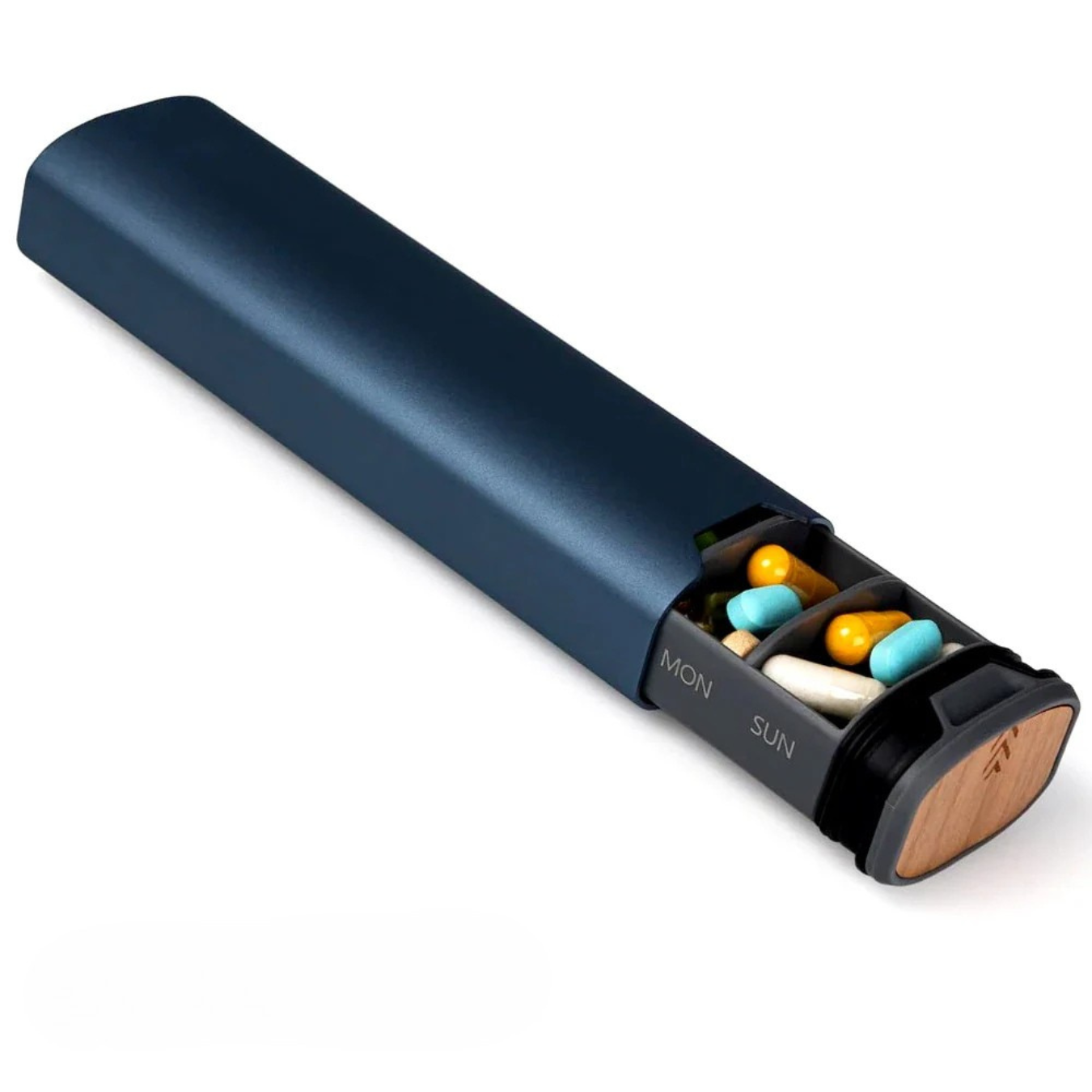 Pill Organizer – Weekly Medication Box – Travel-Friendly Design – 7 Compartments