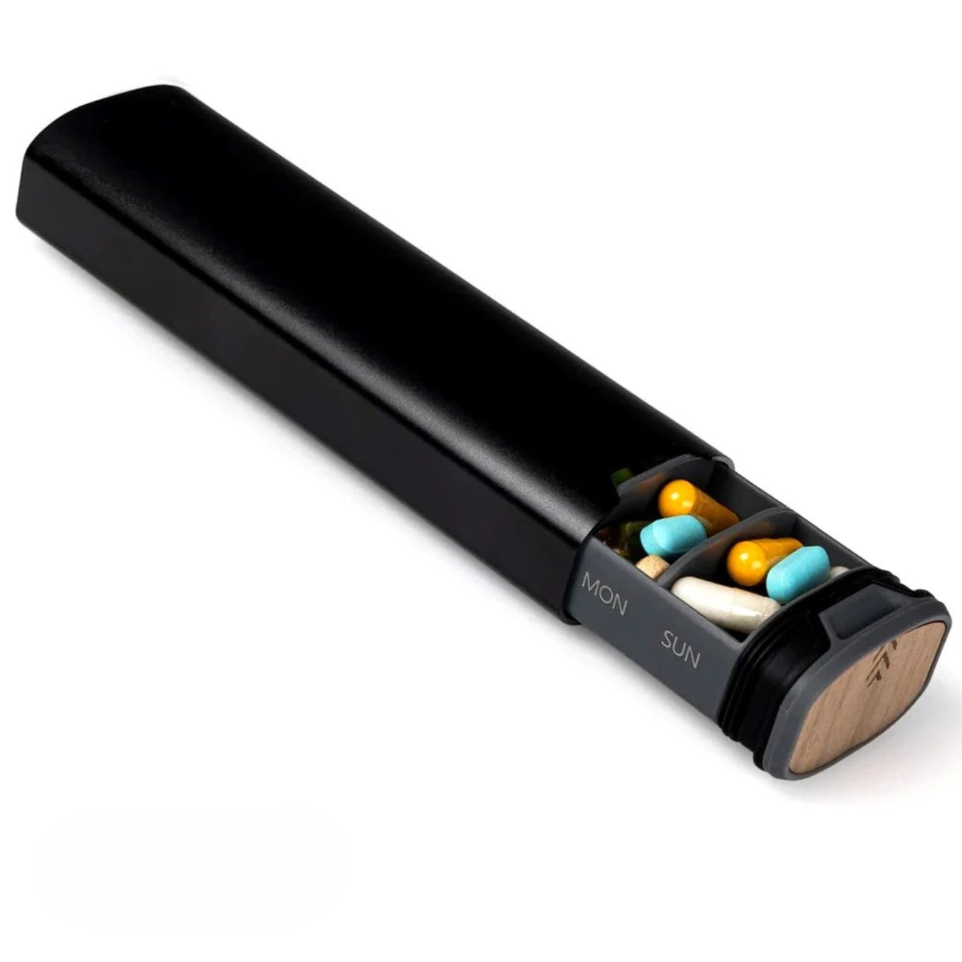 Pill Organizer – Weekly Medication Box – Travel-Friendly Design – 7 Compartments