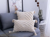 Pillow cover – 100% cotton – Boho chic design – Ibiza-inspired decor – 18 x 18 in, 12 x 20 in
