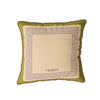 Pillow cover – Luxurious velvet – Multicolor striped design – 18 x 18 inches – Stylish home accent