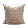 Pillow cover – Polyester blend – Italian brown coffee design – Modern geometric pattern