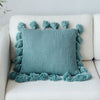 Pillow cover – Soft twill – Boho Nordic design – 18 x 18 in – Cozy home accent
