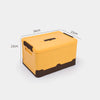 Plastic storage box – Durable PP plastic – Foldable design – Versatile organizer for home and travel – 13.4 x 9.1 x 9.1 in