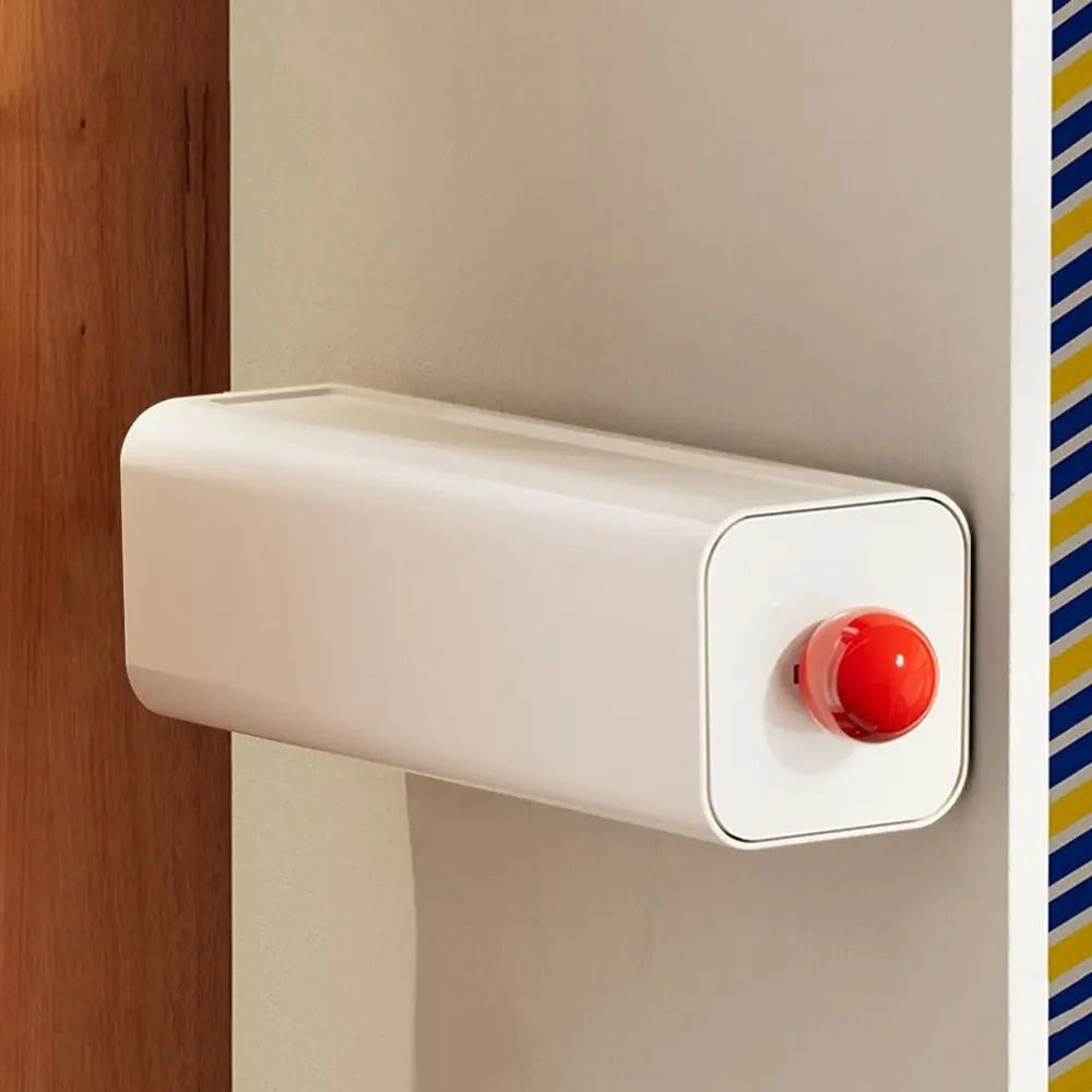 Plastic storage box – Stackable design – Modern style – Versatile organization solution