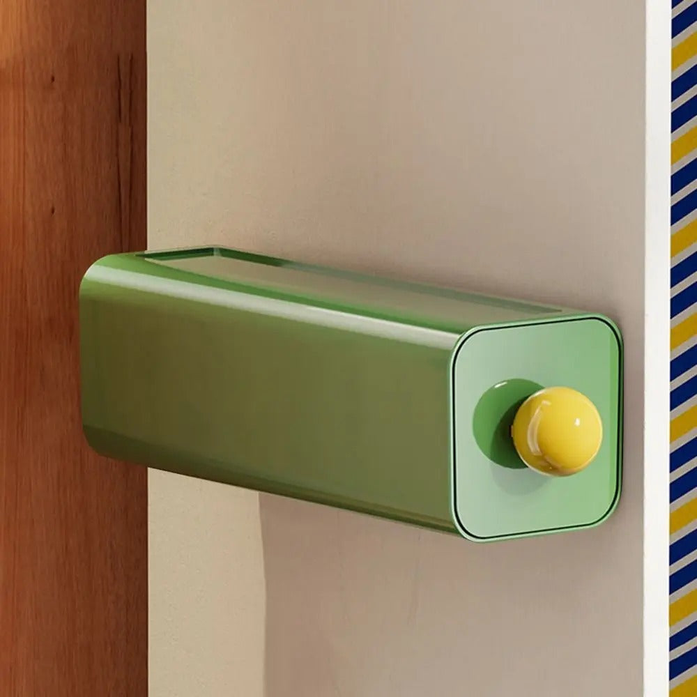 Plastic storage box – Stackable design – Modern style – Versatile organization solution