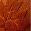 Plush pumpkin pillowcase  – Soft polyester – Halloween home decor