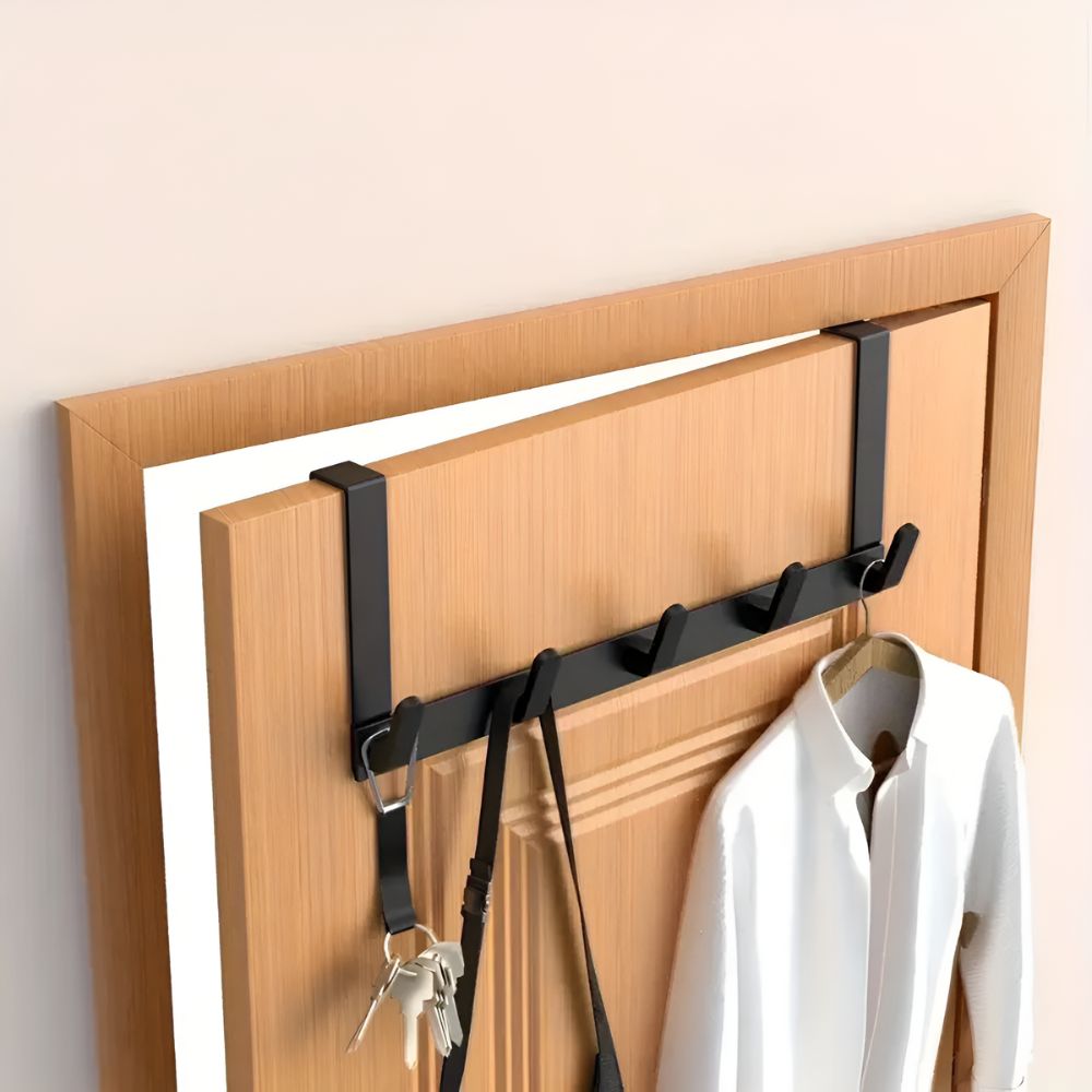 Quick Hang 5-Hook Door Rack
