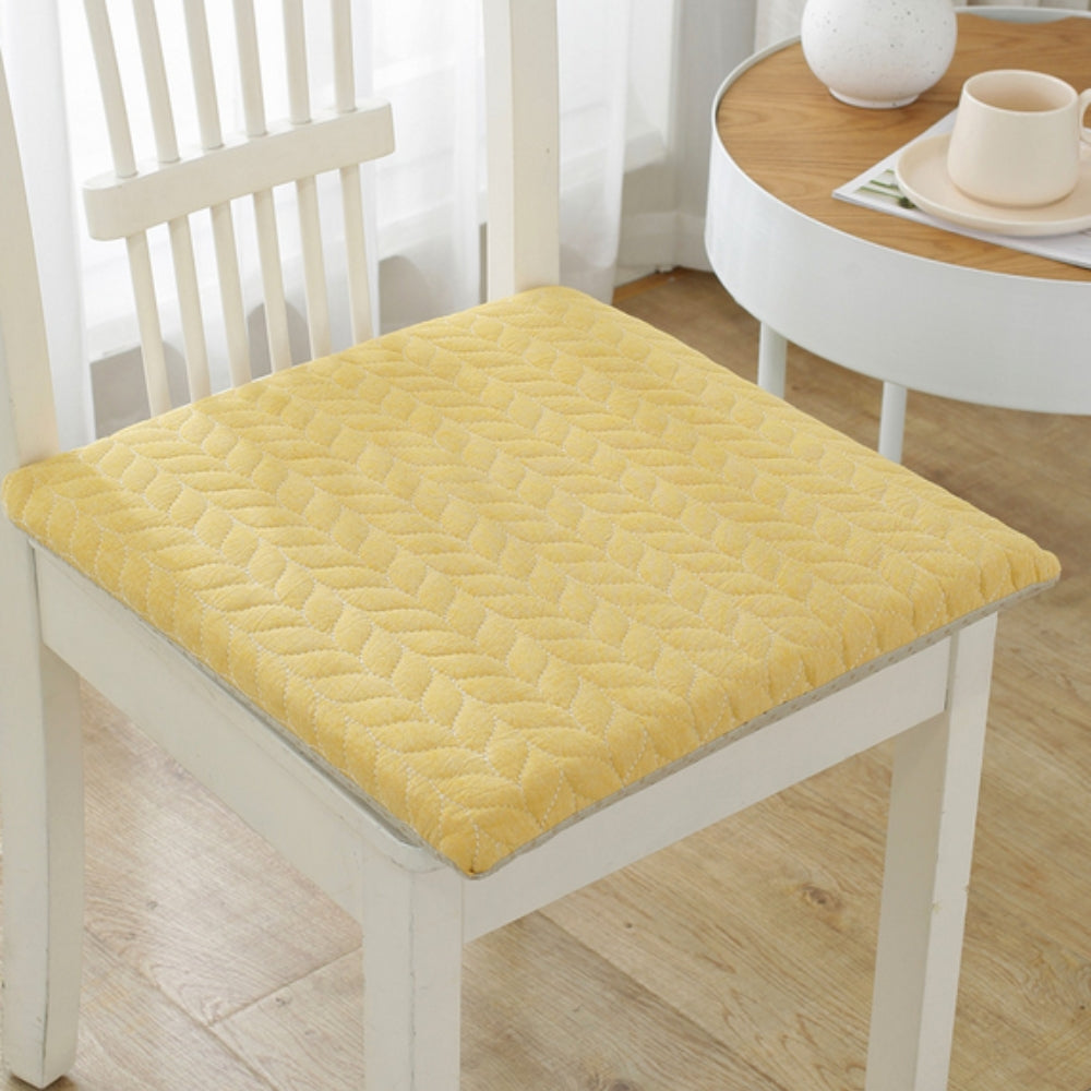 Quilted Japanese-Inspired Seat Cushion