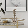 Resin sculpture – Elegant romantic design – Timeless home decor piece – Perfect for living room or bedroom