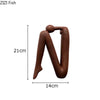 Resin sculpture – Minimalist character design – Neutral tones – Modern desk decoration or gift