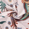 Reversible Cotton Blanket, Floral Design, 60 x 80 Inches, Soft, Machine Washable, Decorative Tassels