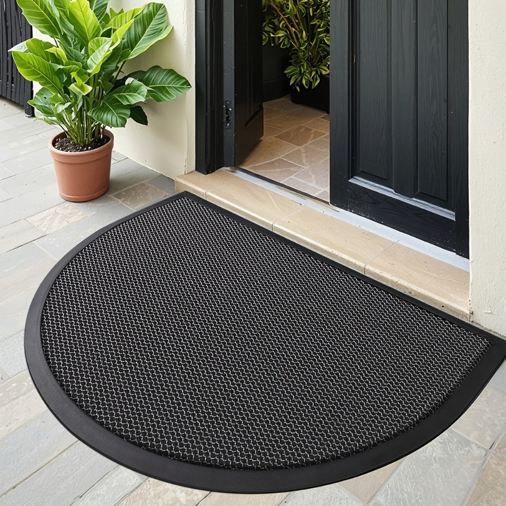 Rynel Semi Circle Doormat | Non-Slip Entrance Mat