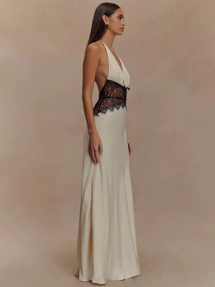 Velvra™ | Backless Maxi Dress