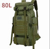 Large Tactical Travel Backpack, Expandable 80L-100L, Waterproof Hiking and Camping Bag