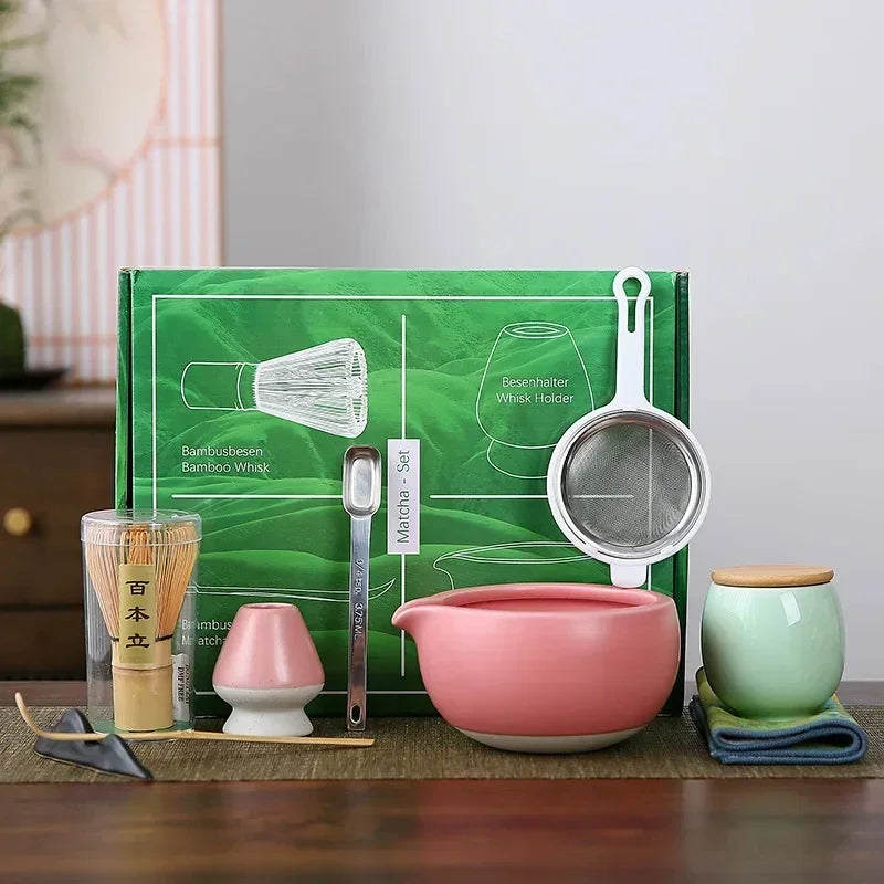 Complete 10-Piece Japanese Matcha Set