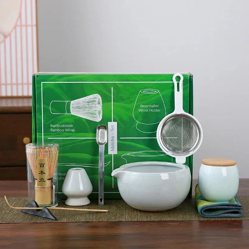 Complete 10-Piece Japanese Matcha Set