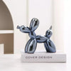 Ceramic Balloon Dog Sculpture – Unique Abstract Home Office Decoration and Gift