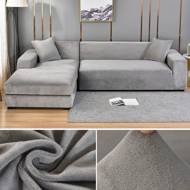 Stretch Velvet Sofa Cover