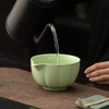 Pink Pumpkin Petal Matcha Tea Set – 4-Piece Tea Set with Bamboo Whisk, Teaspoon, and Bowls for Perfect Indoor Brewing