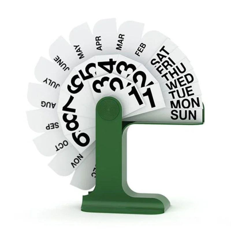 Modern Desktop Calendar – Stylish Flipping Desk Calendar for Home and Office Decor