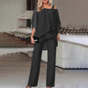 50% OFF | ChicDuo™ | Elegant cold-shoulder jumpsuit for women