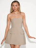 Alma Mae - Elegant strapless dress