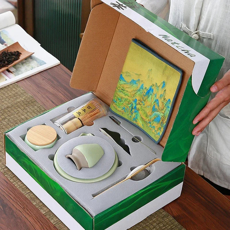 Complete 10-Piece Japanese Matcha Set