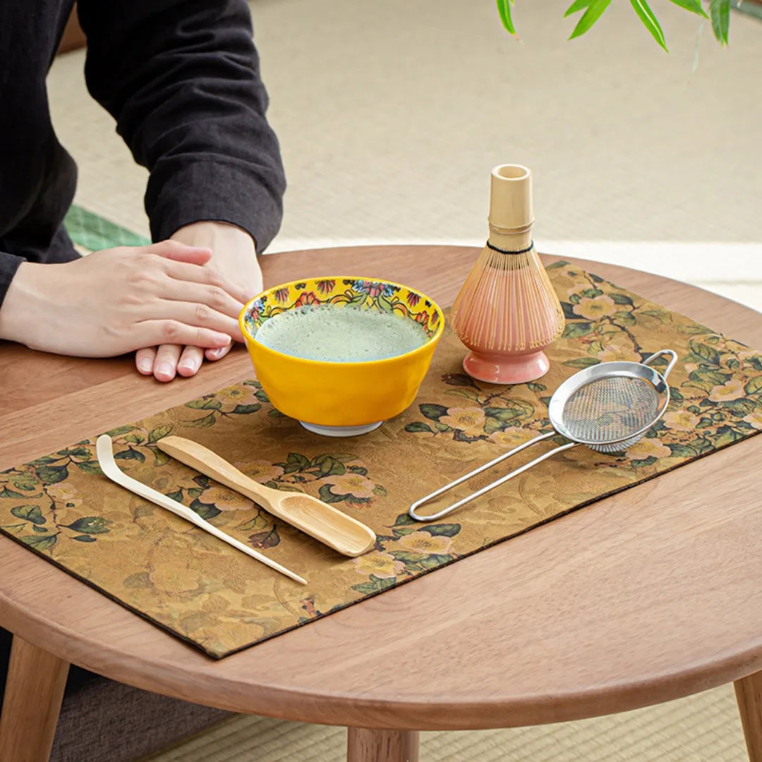 Japanese 6-Piece Matcha Set with Bowl and Whisk – Luxury Matcha Tea Set for Perfect Preparation and Gifting