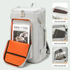 Large Capacity Sports Backpack with Wet Dry Separation for Gym, Yoga, and Outdoor Activities - Durable Nylon Design