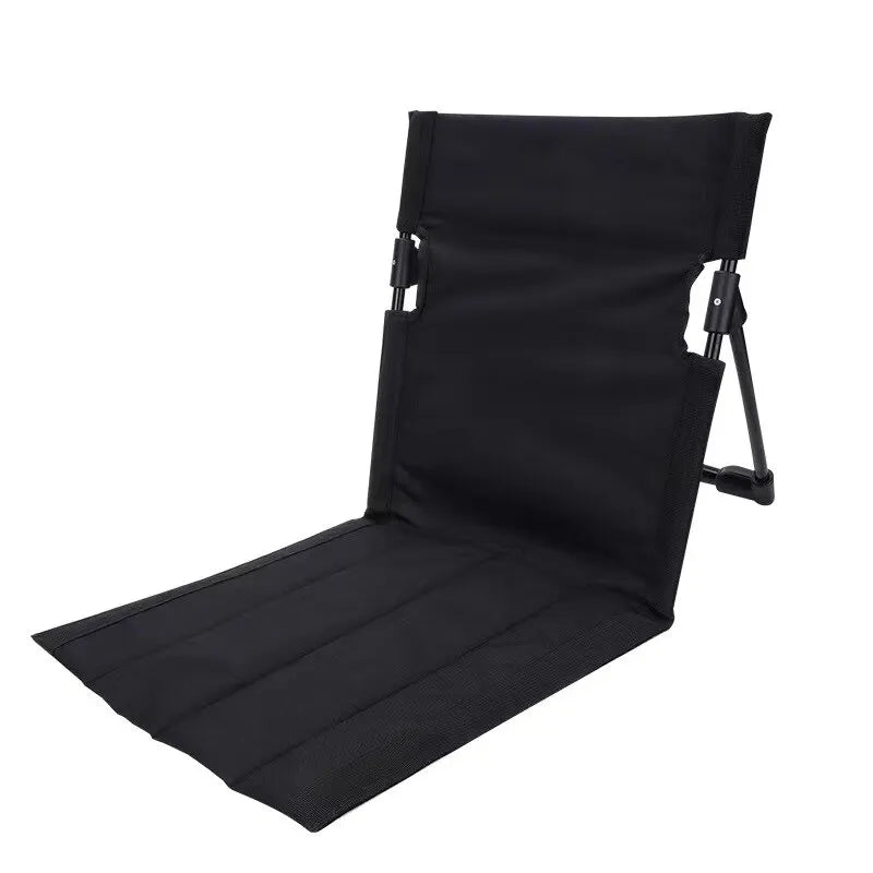 Lightweight Folding Camping Chair with Backrest – Portable Outdoor Folding Chair for Picnics and Beach, 500g
